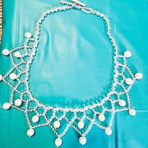 Beaded Choker with Pearls